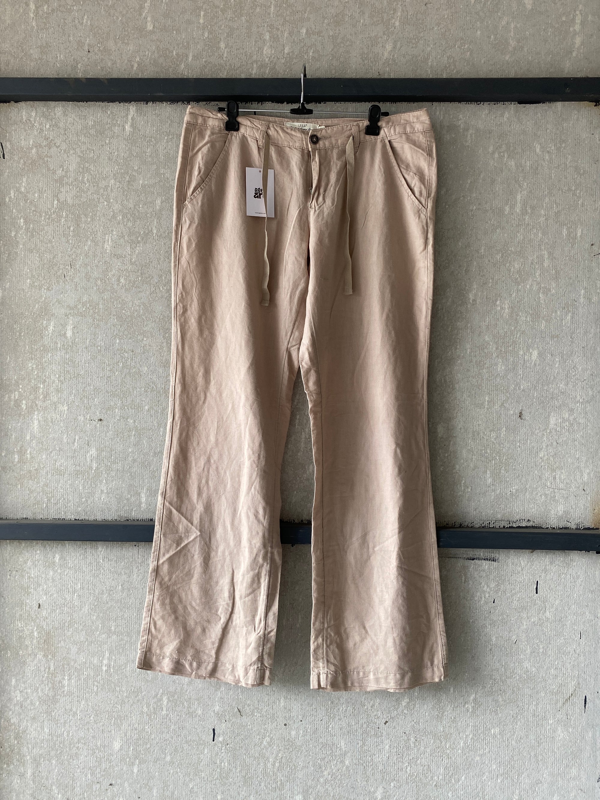H&M BAGGY LINEN PANT