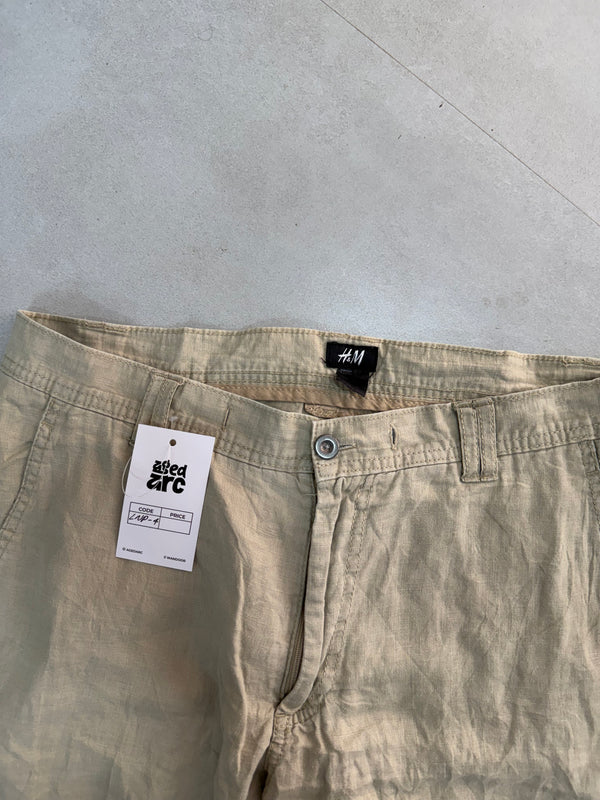 H&M LINEN PANT - M