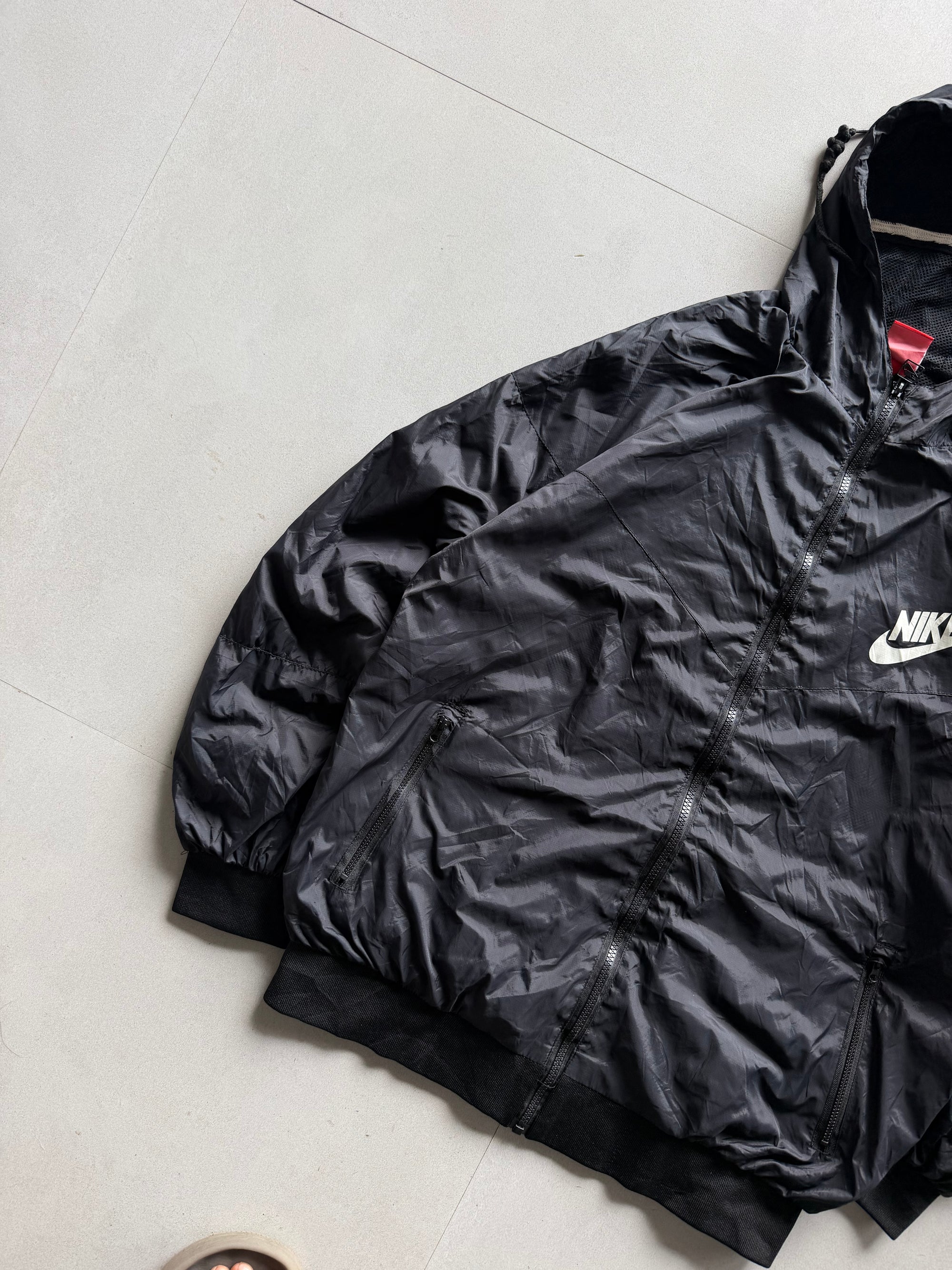 NIKE HOODED JACKET - L