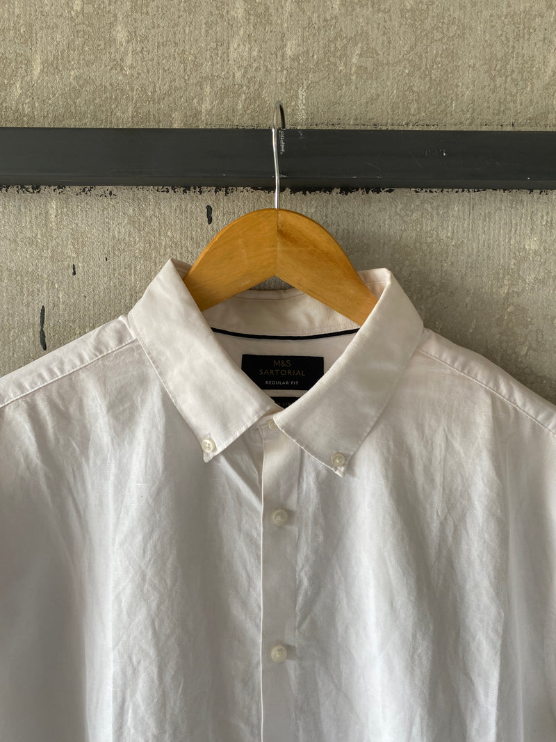 M&S FORMAL SHIRT - XL