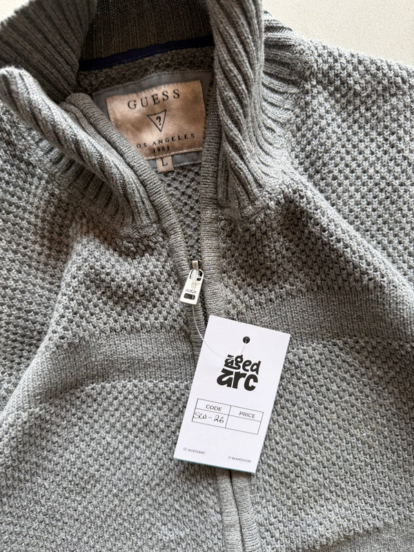 GUES ZIPPER SWEATER SW26- S