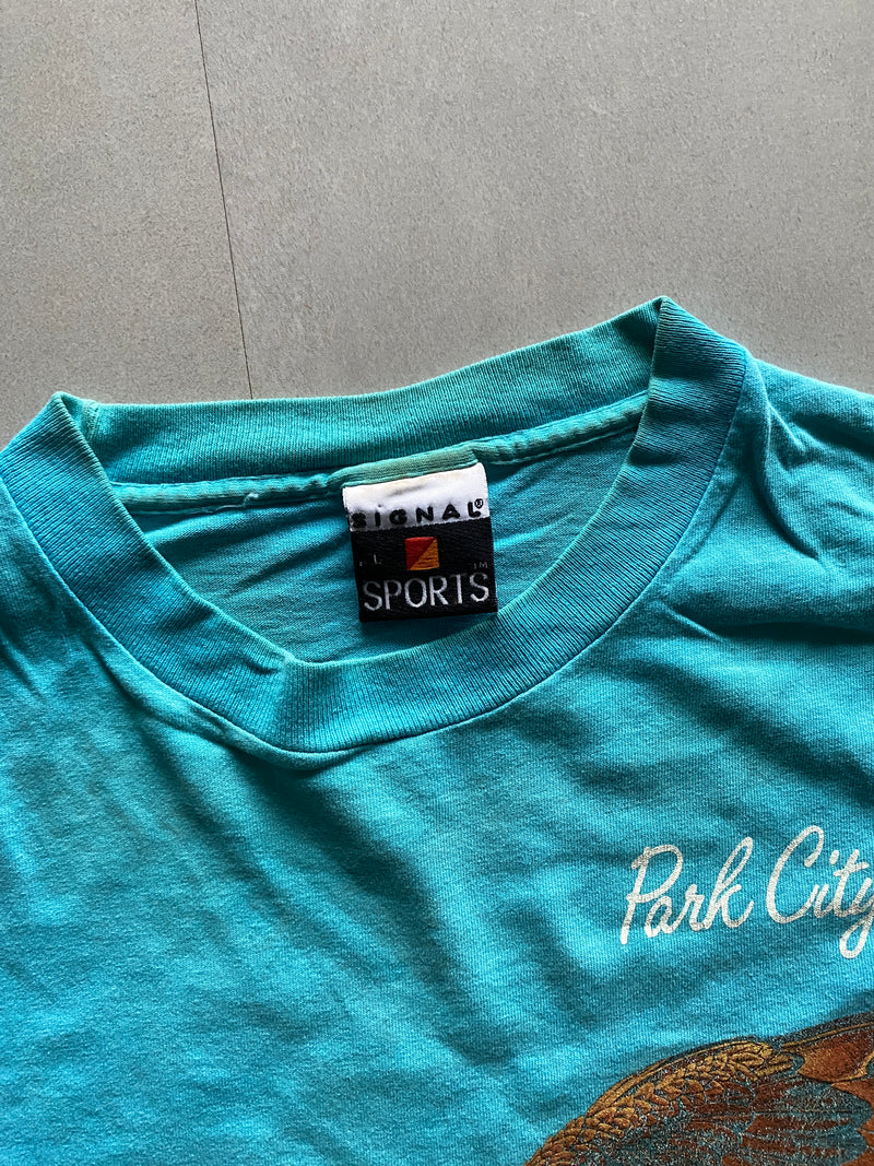 1993 SIGNAL SPORT AMERICAN EAGLE TEE - L