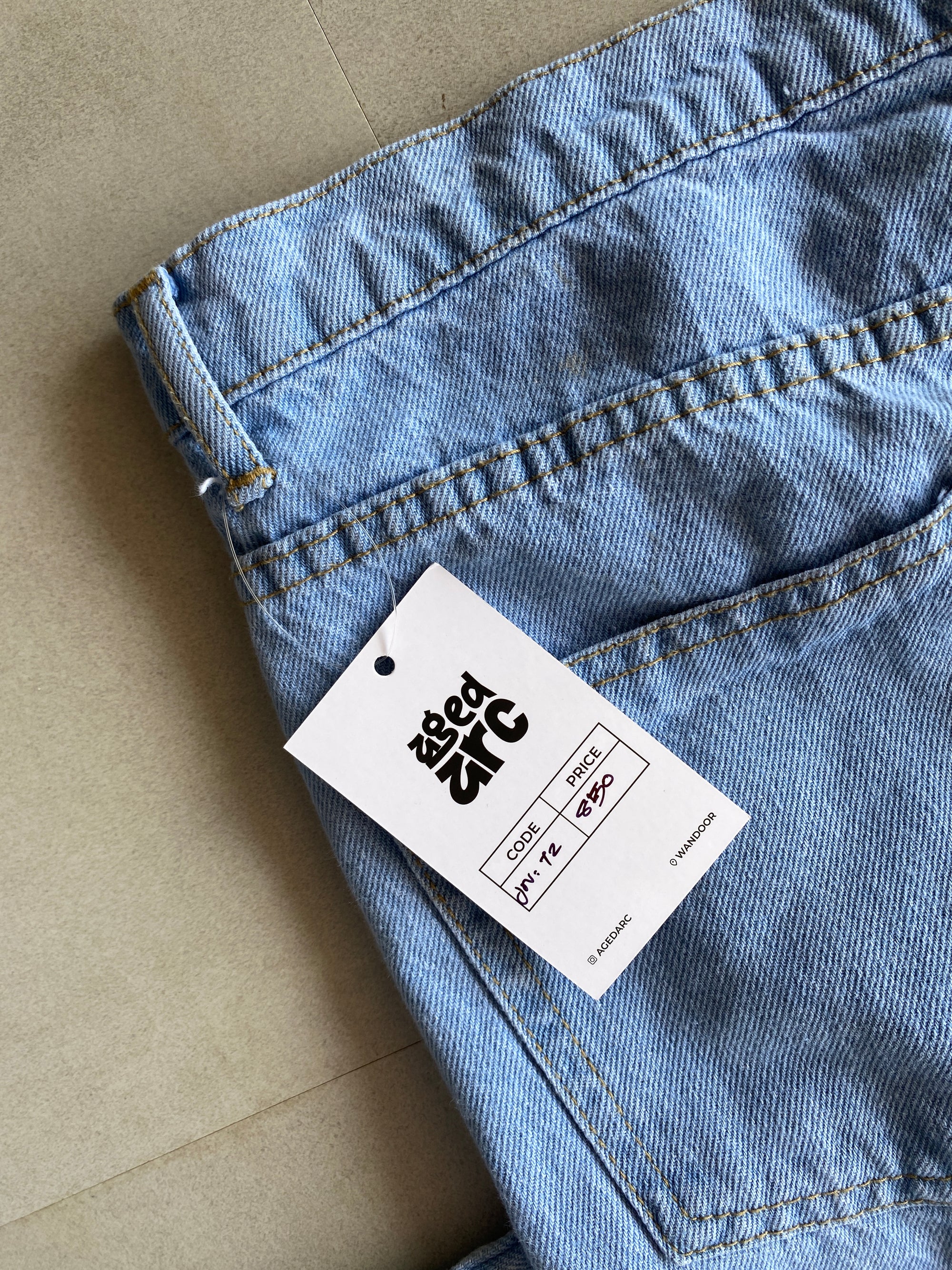 BAGGY DENIM - M