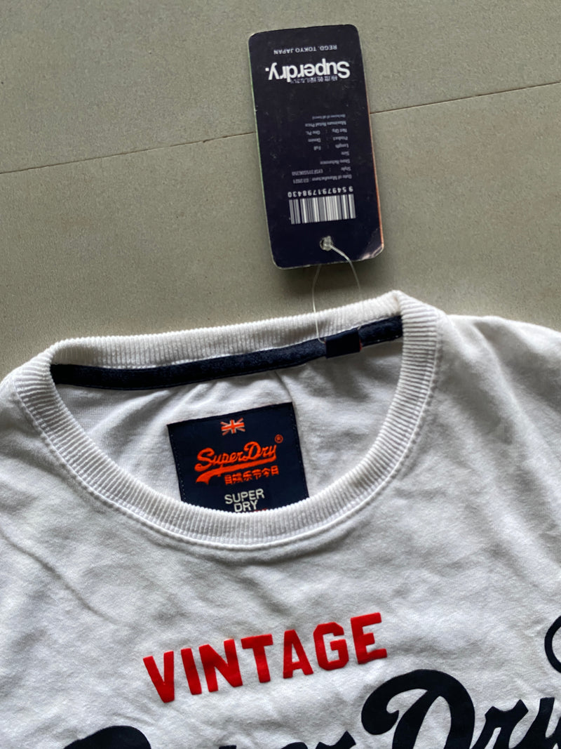 VINTAGE SUPER DRY TEE - S