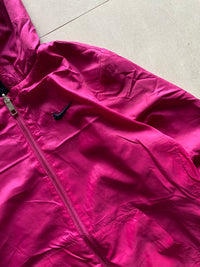 NIKE HOODED REVERSIBLE LIGHT WEIGHT JACKET - XS