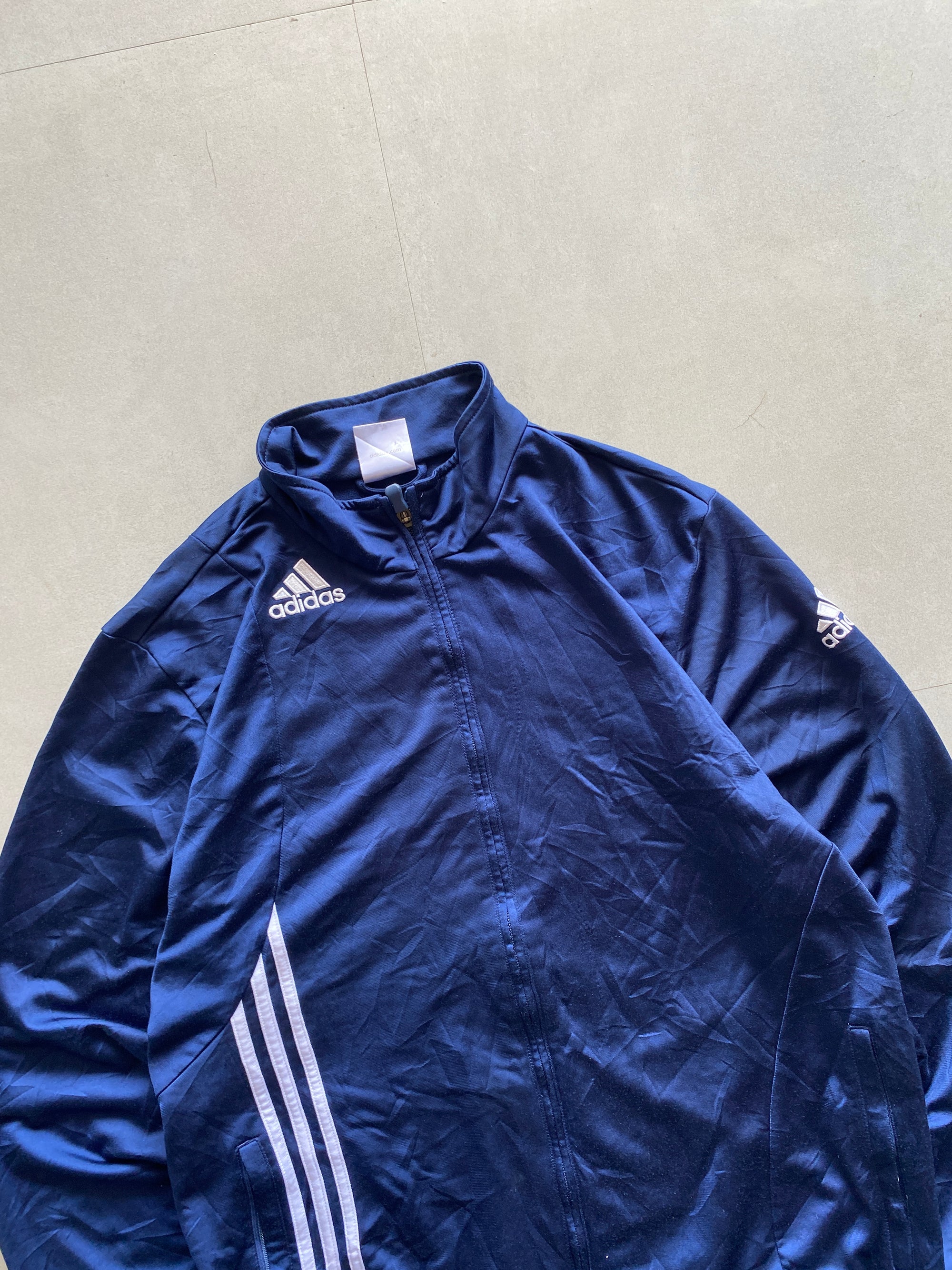 ADIDAS STRIPED  JACKET - L