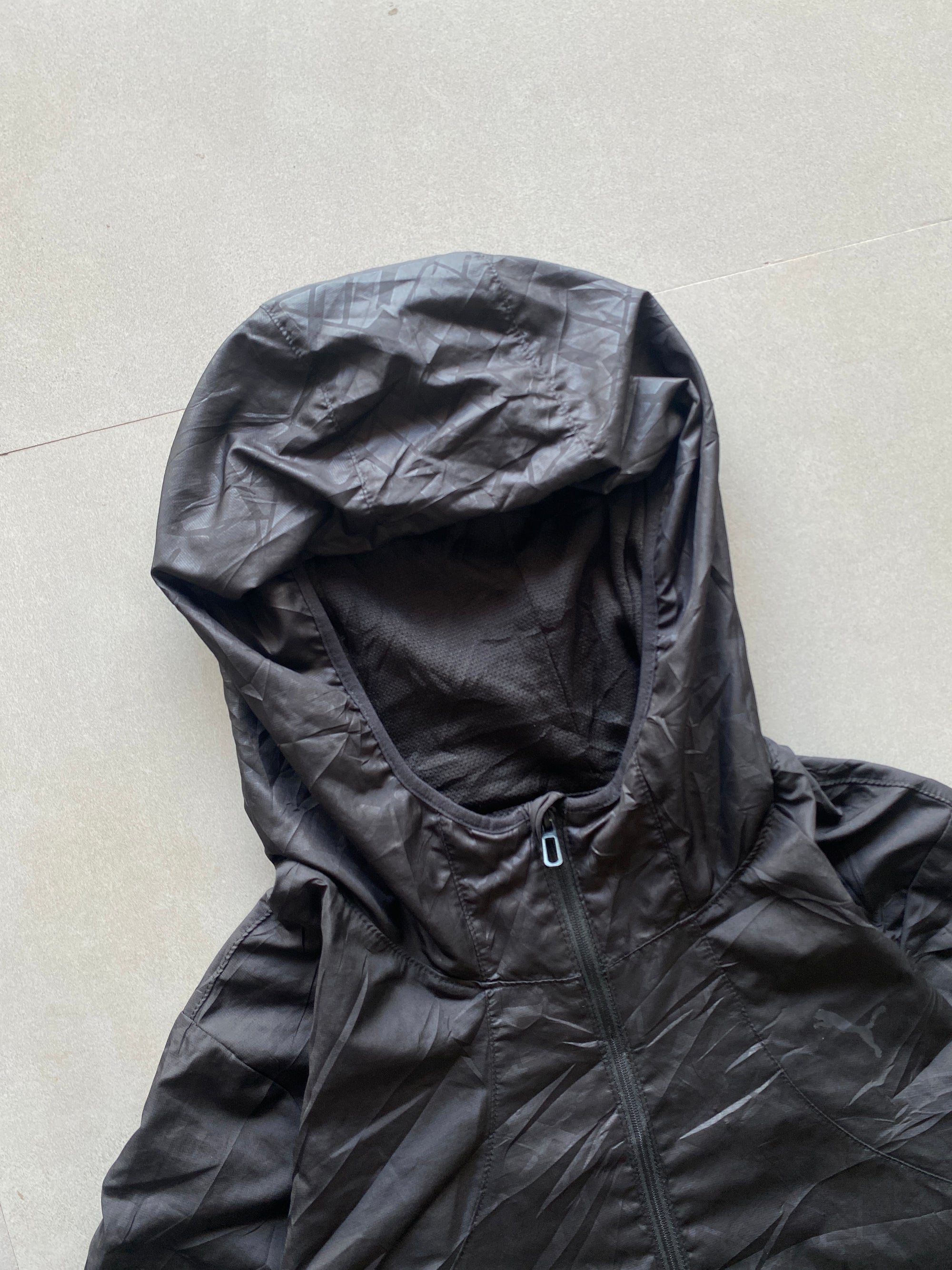 VINTAGE PUMA HOODED JACKET - S
