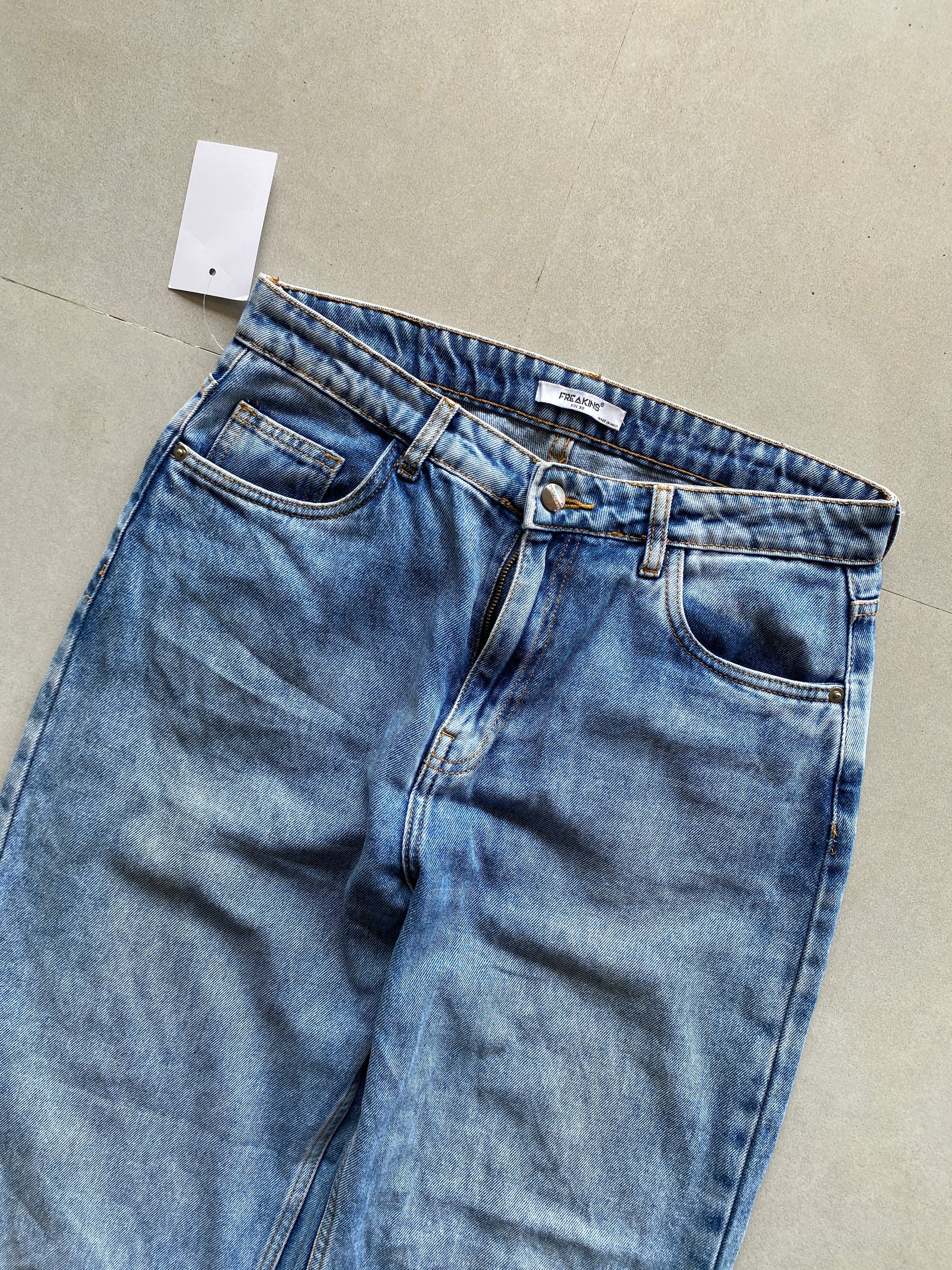 FREAKINS BAGGY DENIM - M