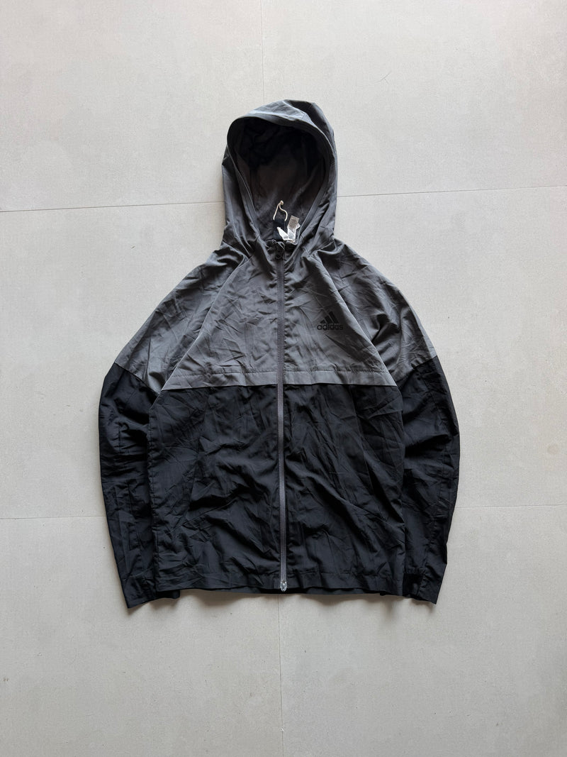 ADIDS HOODED JACKET - S