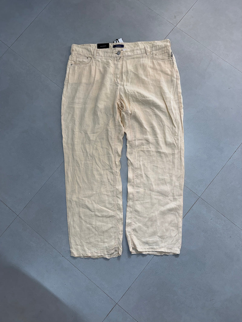 WIDE LEG LINEN PANT LNP38 - XL