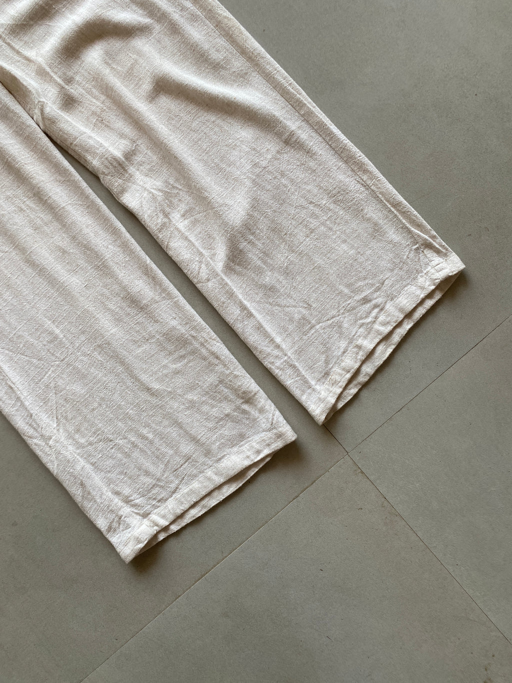 BAGGY LINEN PANT - XS