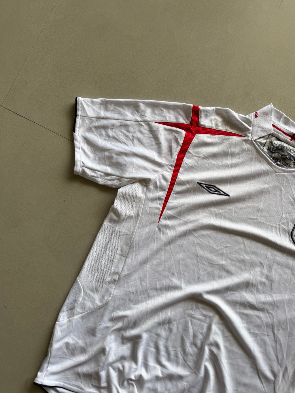 2007 UMBRO ENGLAND JERSEY - XL