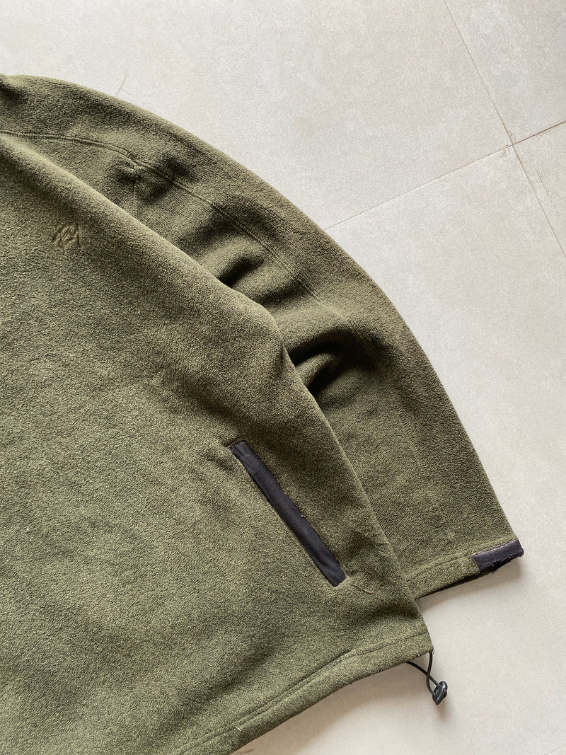 QUARTER ZIP FLEECE - XL