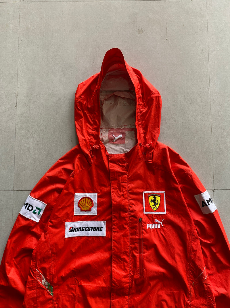 VINTAGE FERRARI PUMA JACKET - L