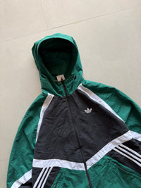 ADIDAS ORGINALS HOODED JACKET - L