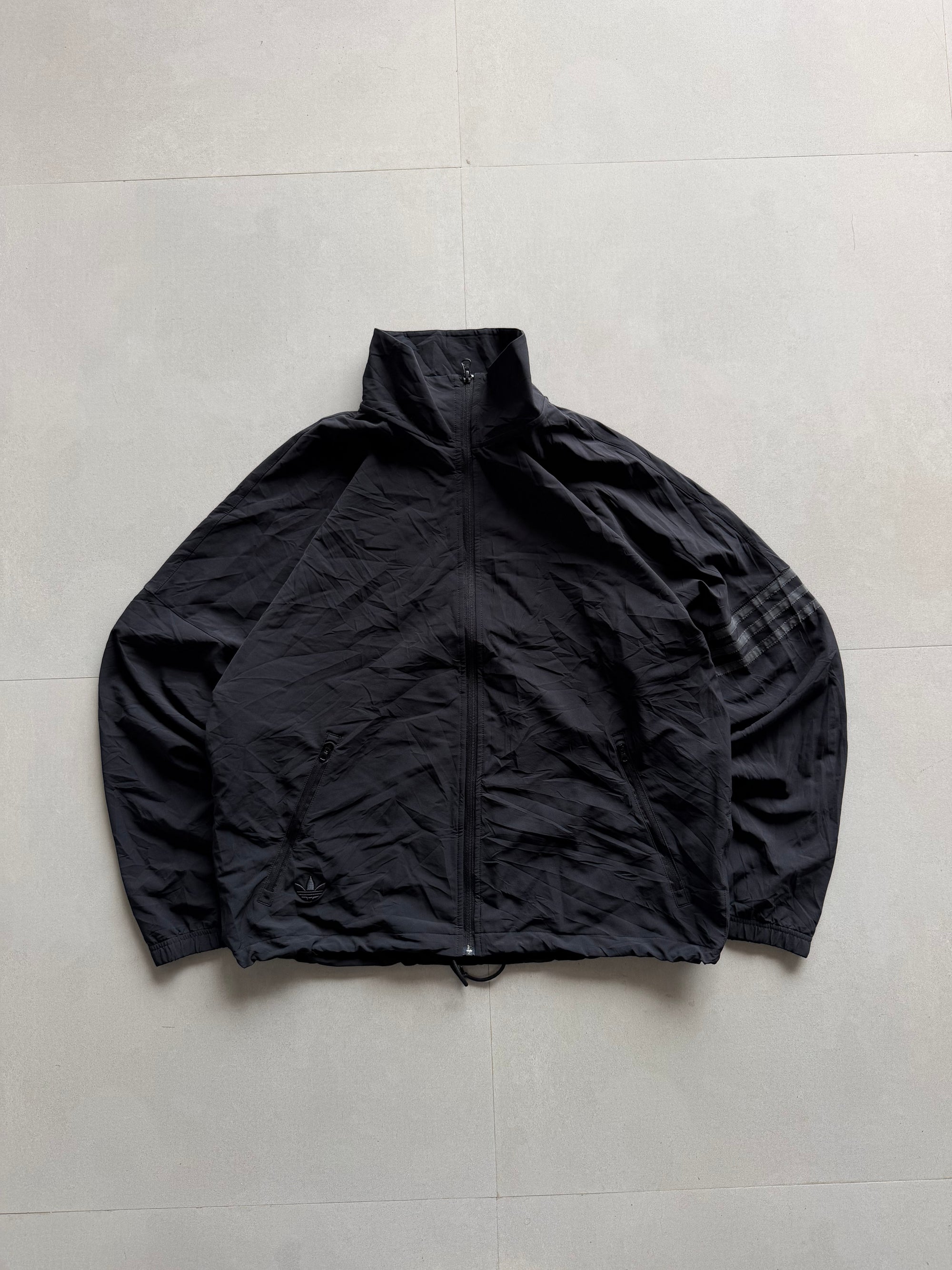 ADIDAS ORGINALS STRIPED JACKET - XL