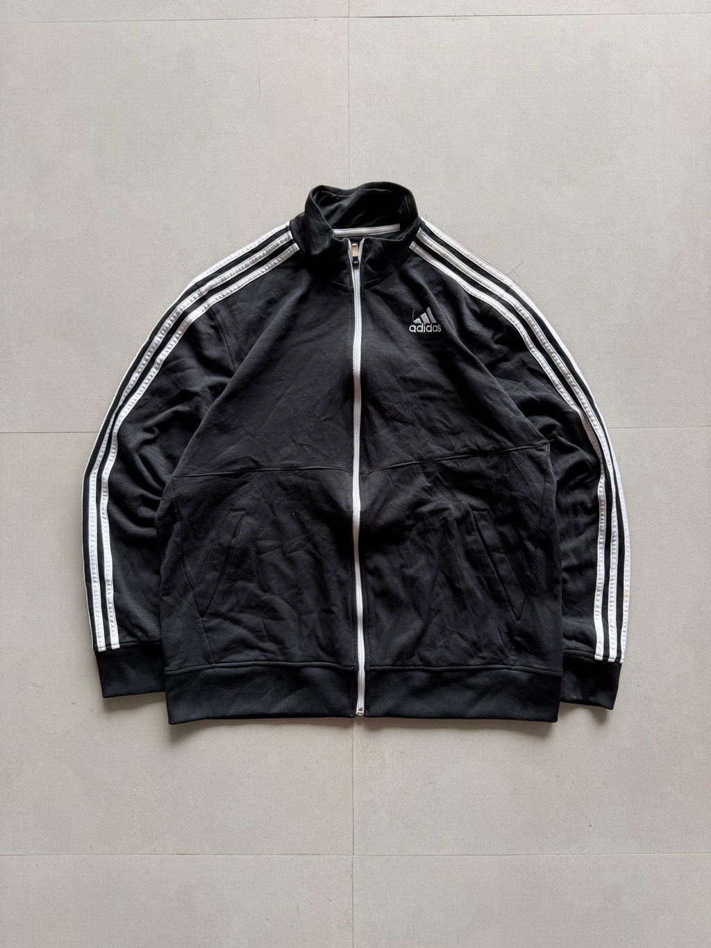 ADIDAS STRIPED JACKET - L