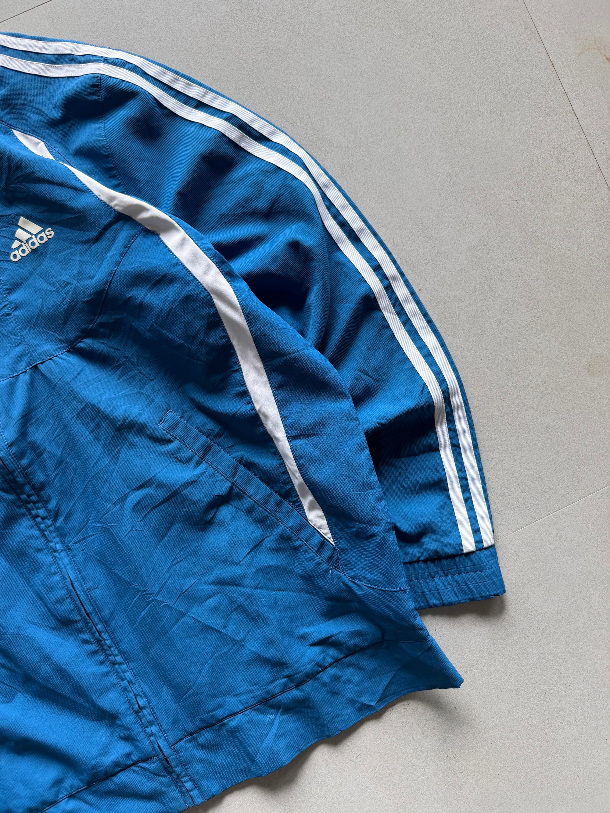 ADIDAS STRIPED JACKET - L