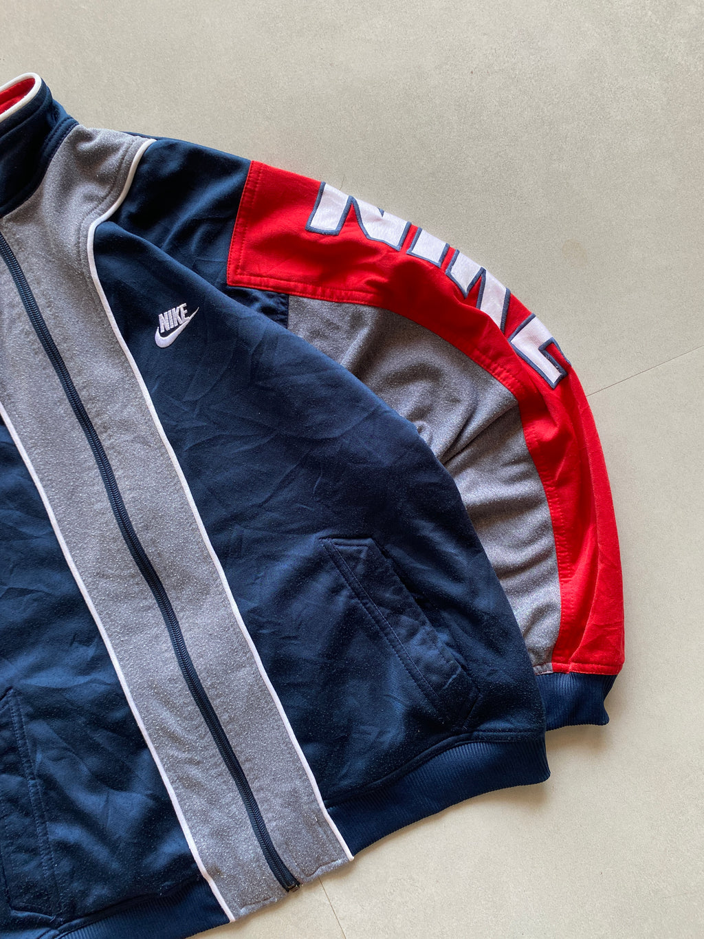 90s NIKE SPELL OUT JACKET - XL