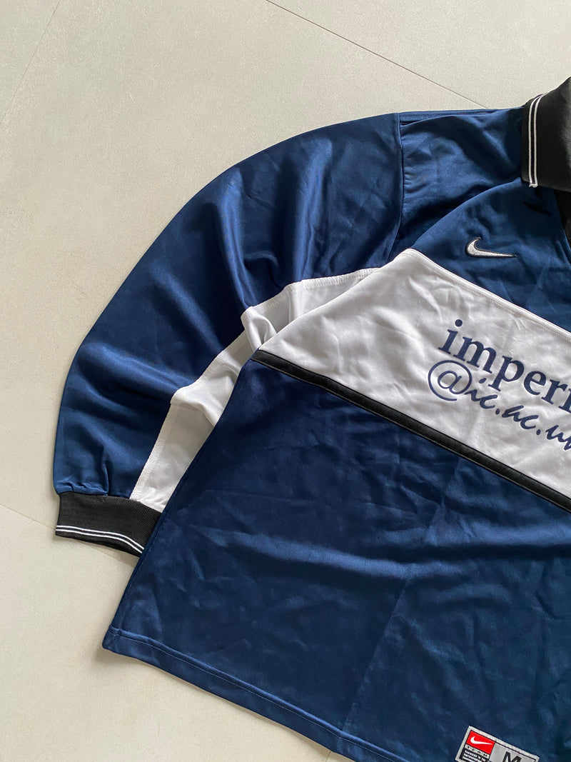 90s NIKE FULL SLEEVE JERSEY - M