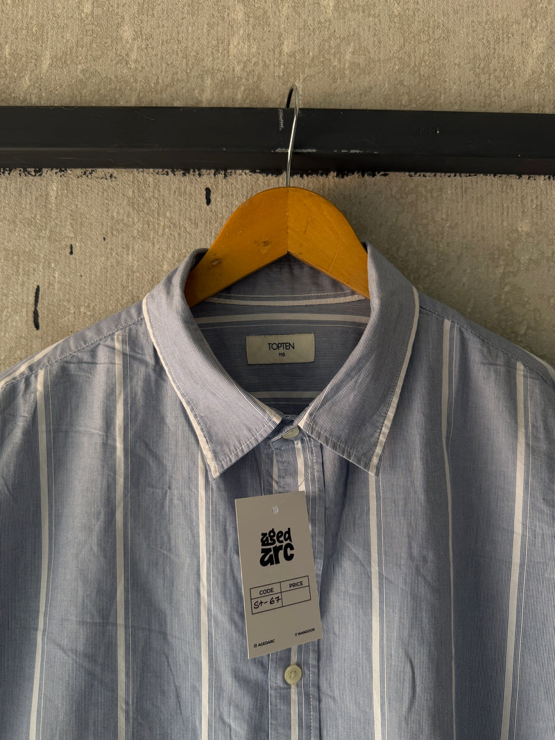 TOPTEN STRIPED SHIRT - XL ST67
