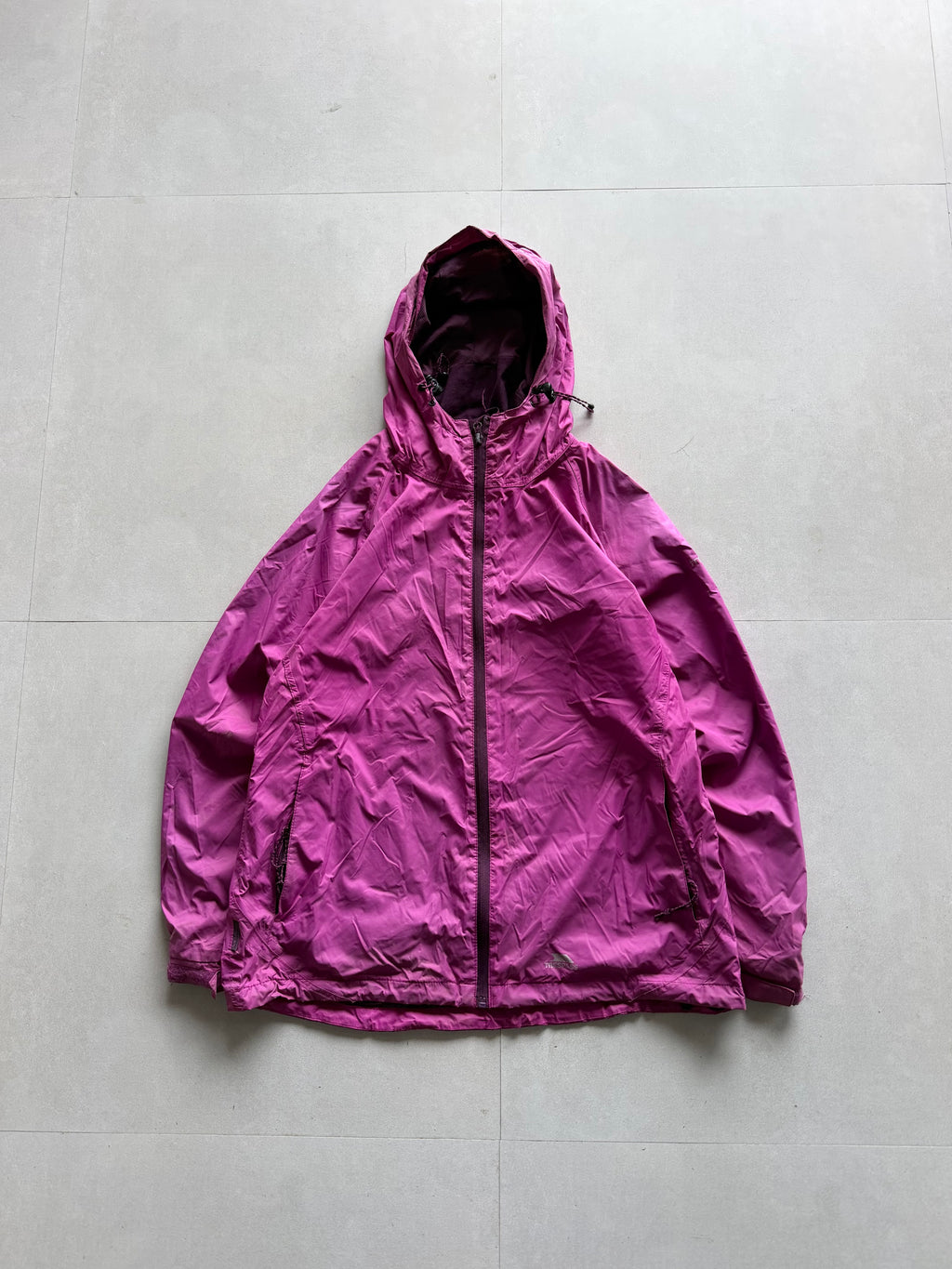 TRESSPASS HOODED HIKING JACKET - L
