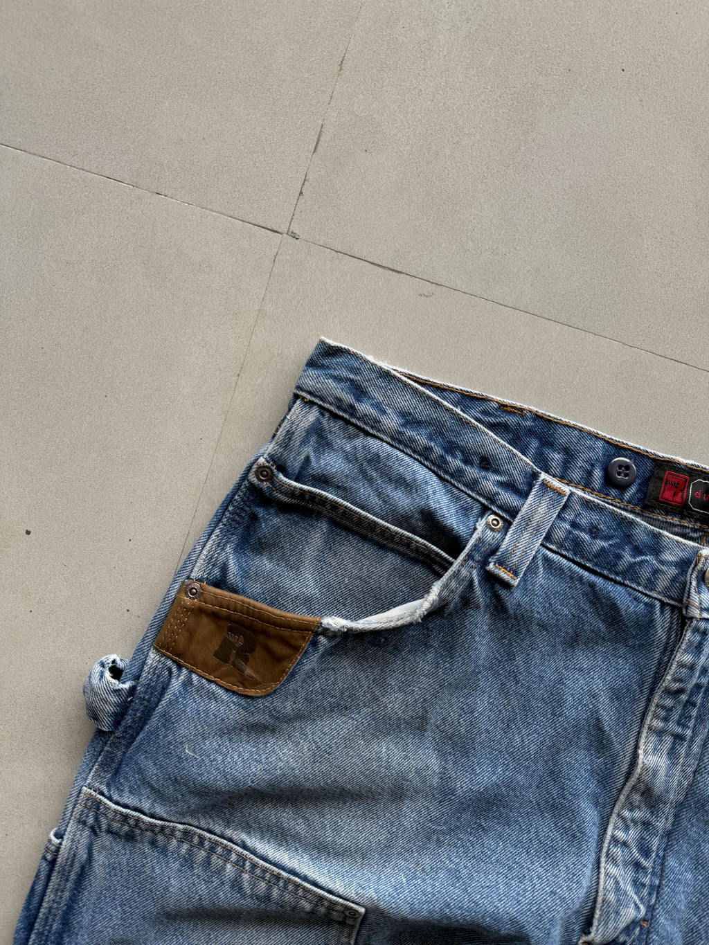 WRANGLER DOUBLE KNEE HEAVY  CARPENTER - L