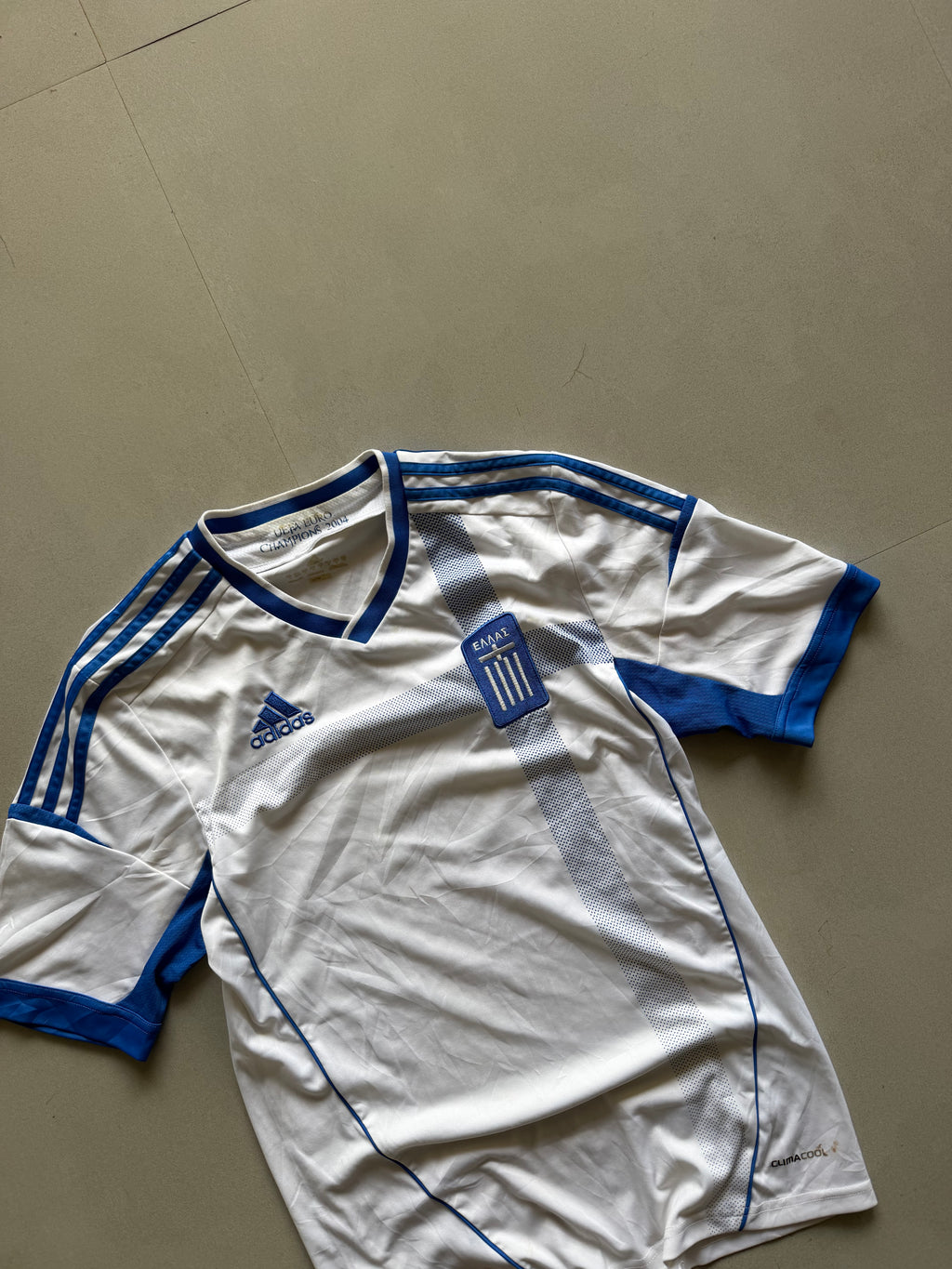 2012 ADIDAS GREECE JERSEY - XS