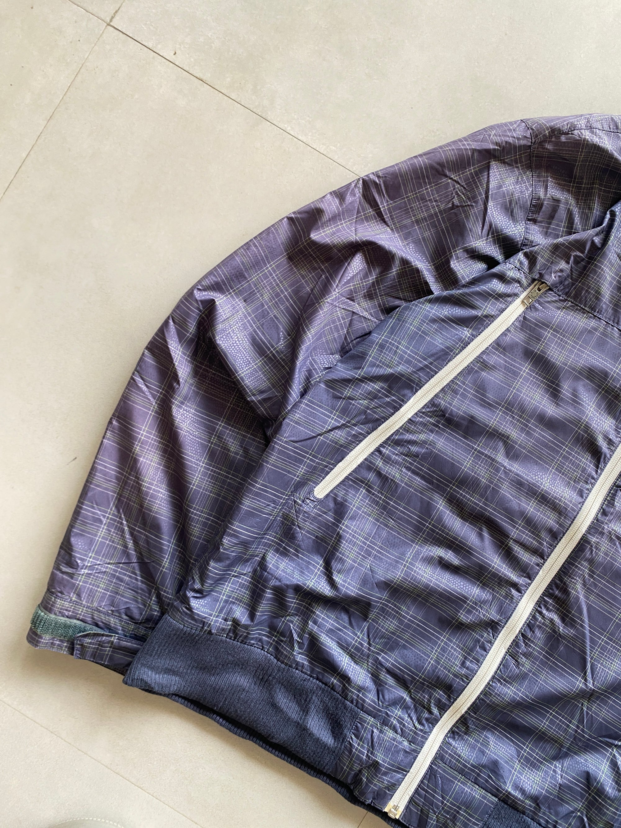 NORTH FACE HOODED JACKET - L