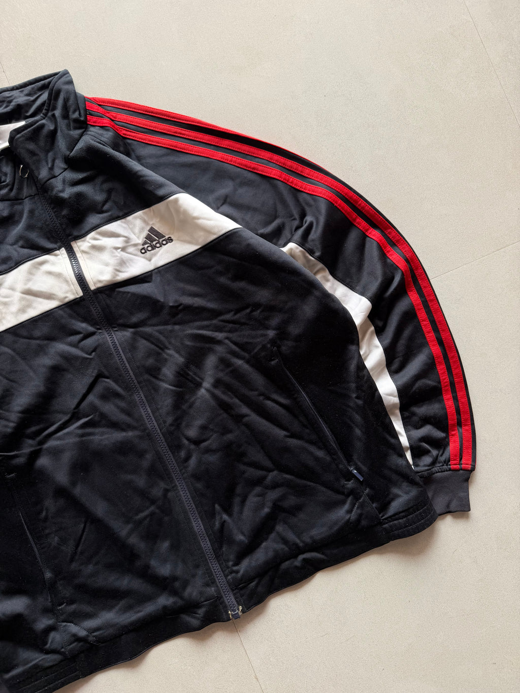ADIDAS STRIPED JACKET  - XL