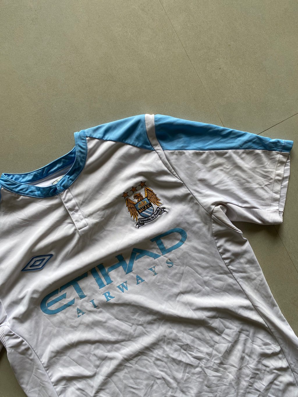 2009 UMBRO MANCHESTER CITY JERSEY - S