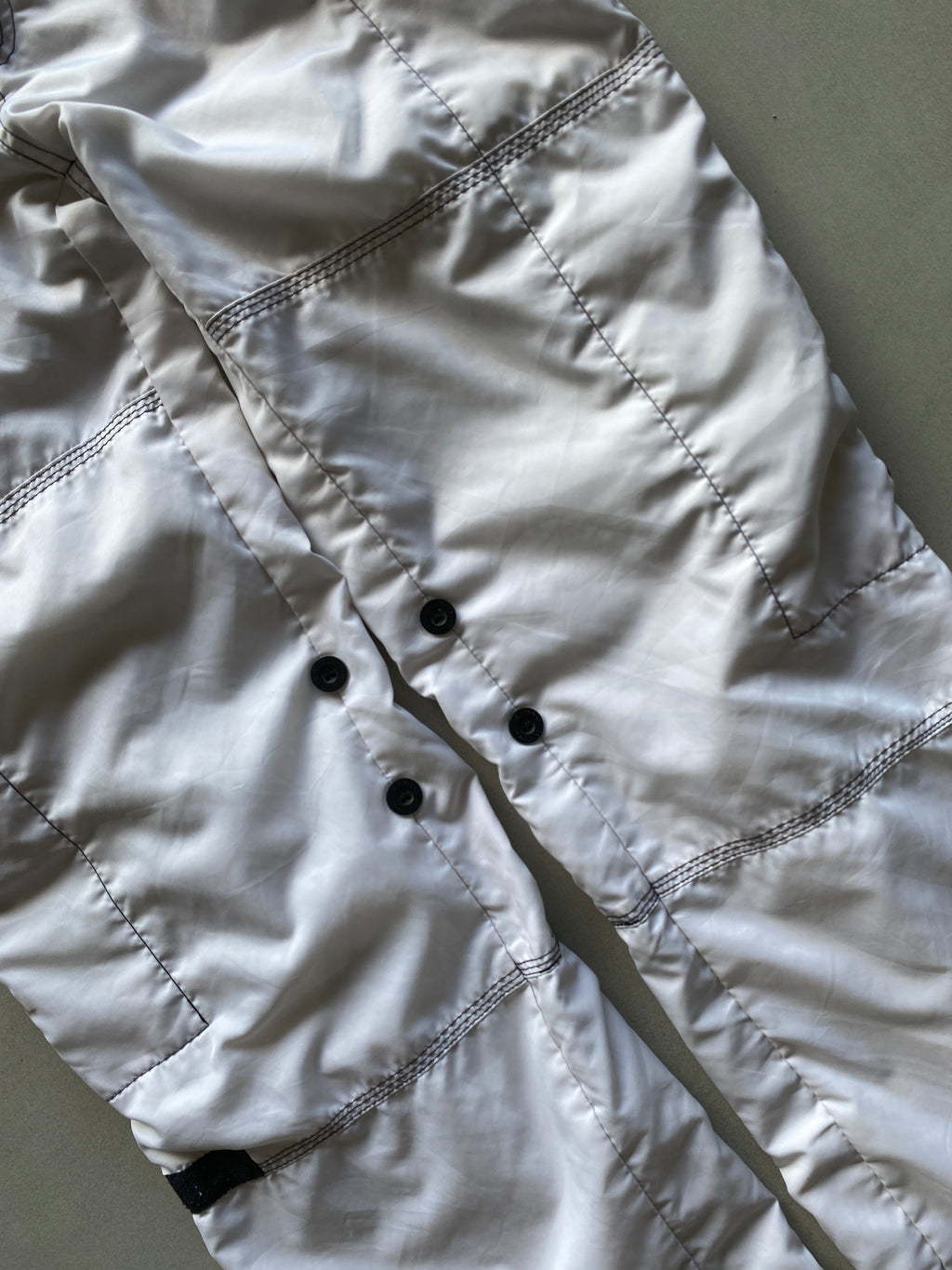 BAGGY QUILTED PANT - M