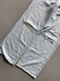 H&M DISTRESSED BAGGY DENIM - M