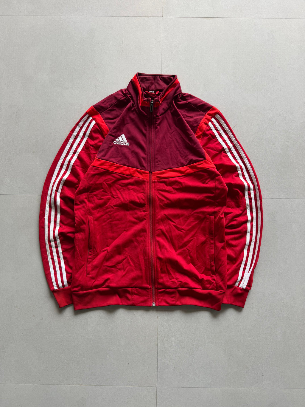 ADIDAS STRIPED JACKET - M