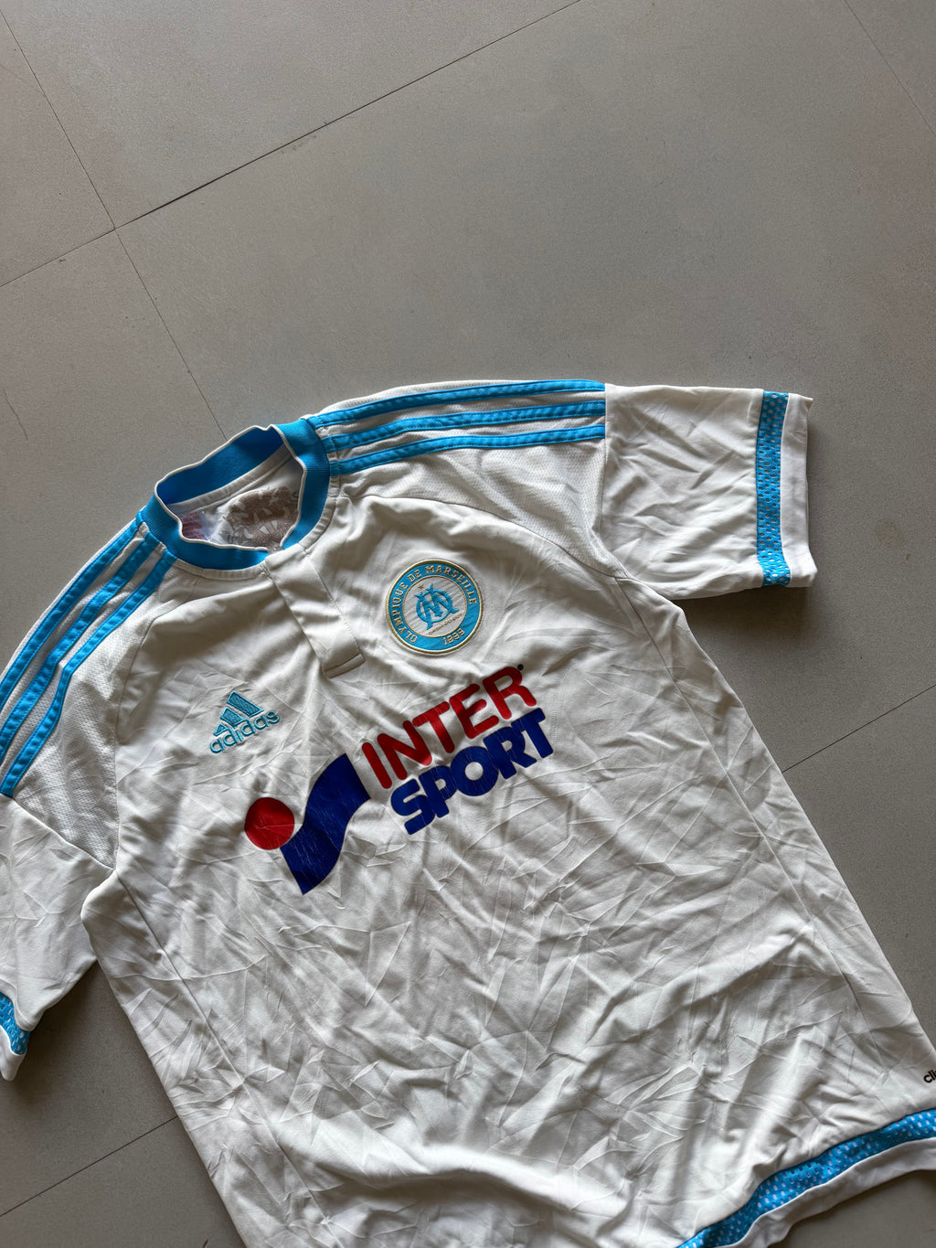 2015 ADIDAS OLIMPIQUE MARSEILLE JERSEY - S