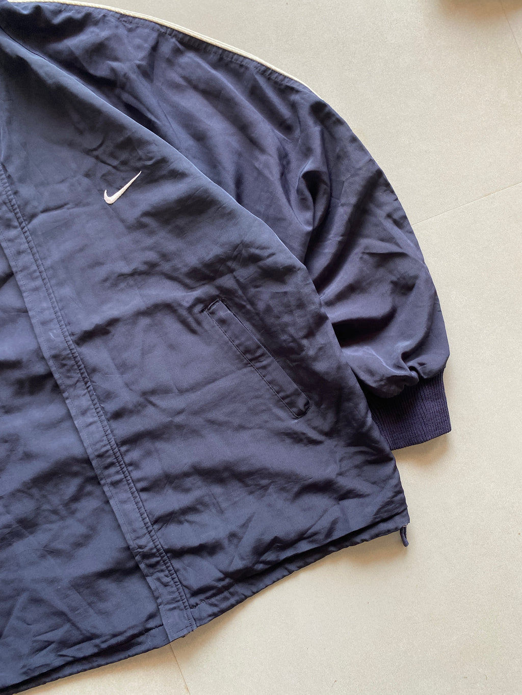 90s NIKE BIG LOGO JACKET - L
