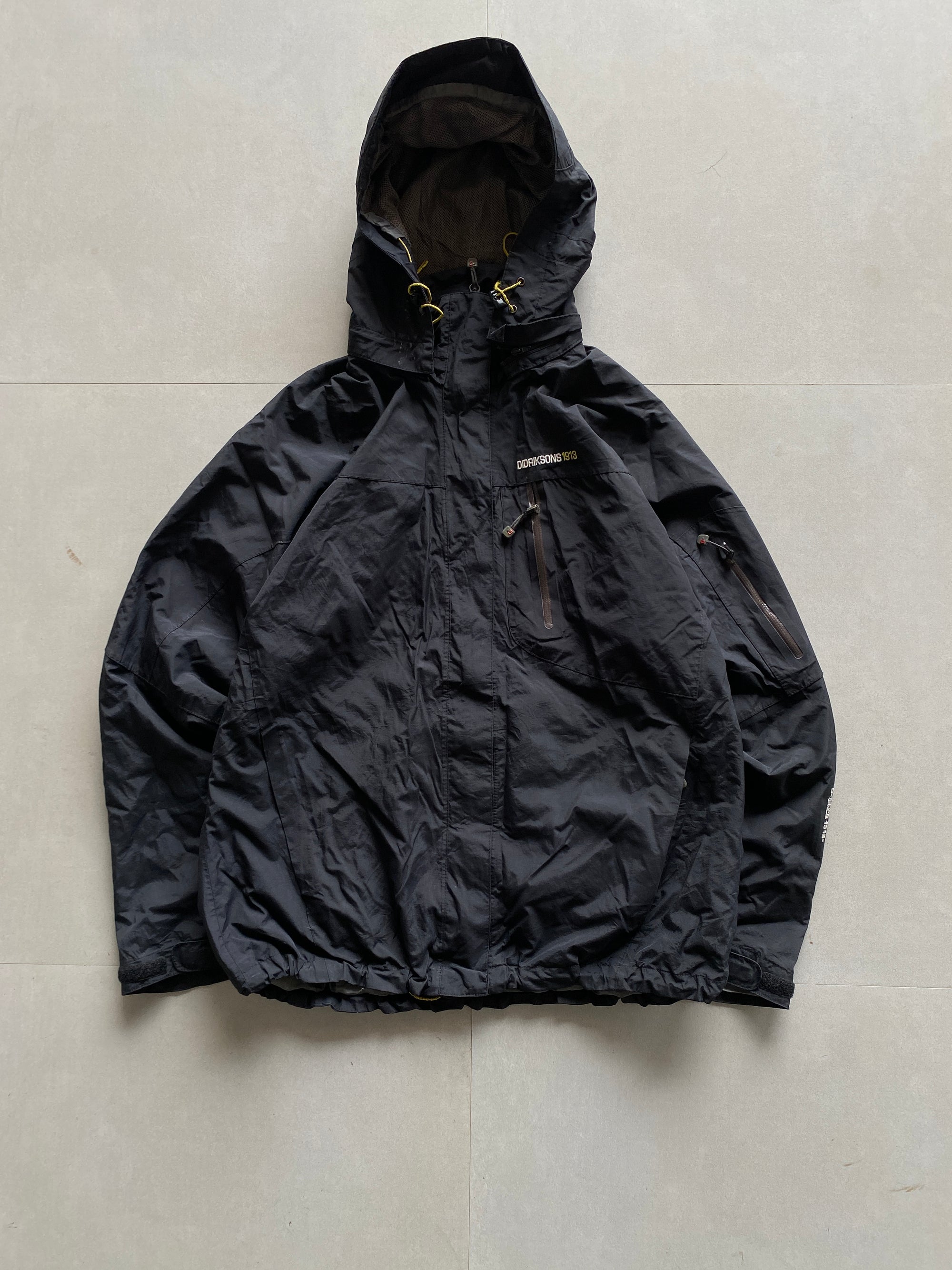 DIDRIKSONS HOODED TREKKING JACKET - M