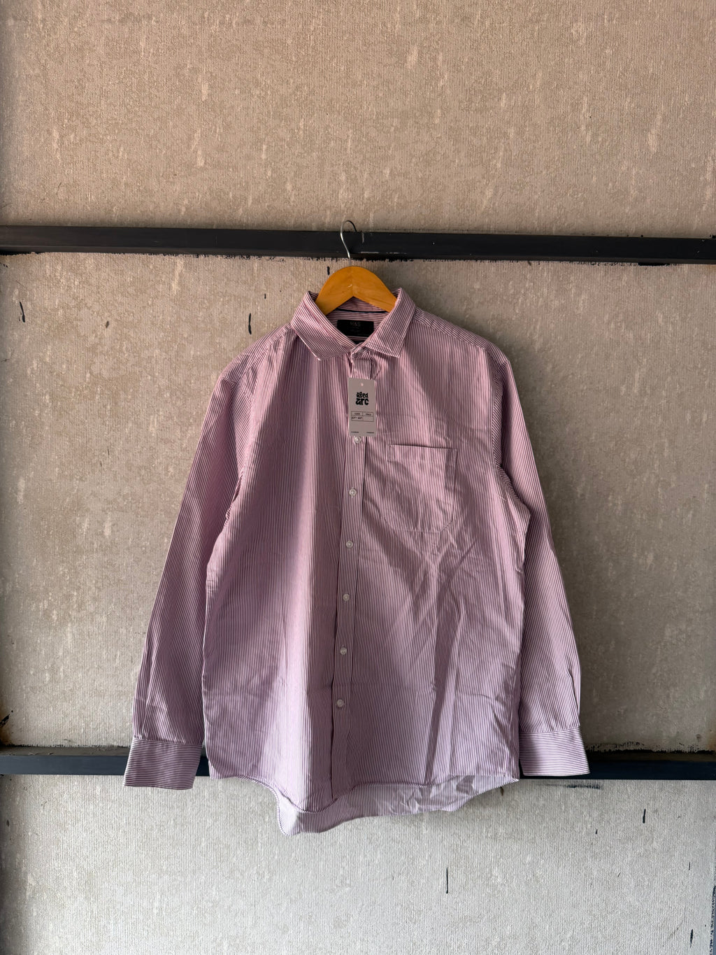 M&S STRIPED SHIRT - XL ST60
