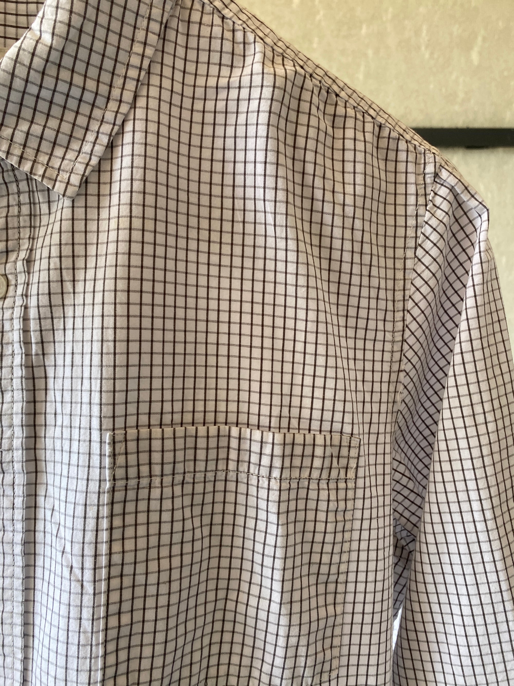 BASIC HOUSE CHECKERED SHIRT - M