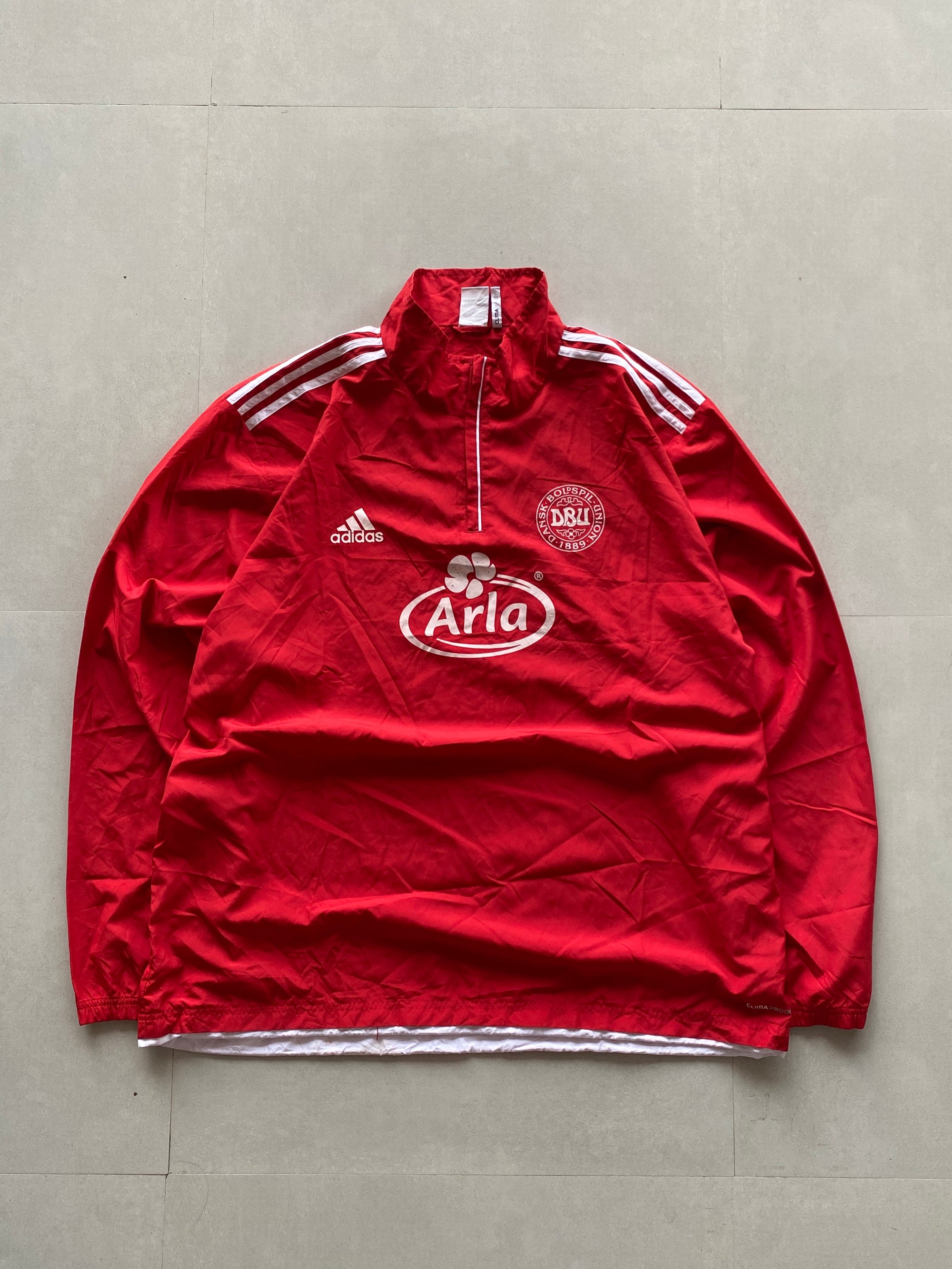 2010 ADIDAS DENMARK TRAINING TOP - XXL