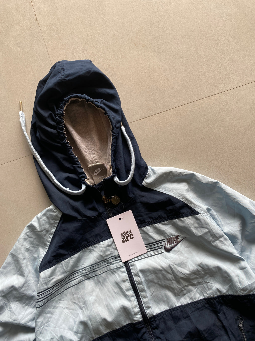 00s NIKE HOODED JACKET - M