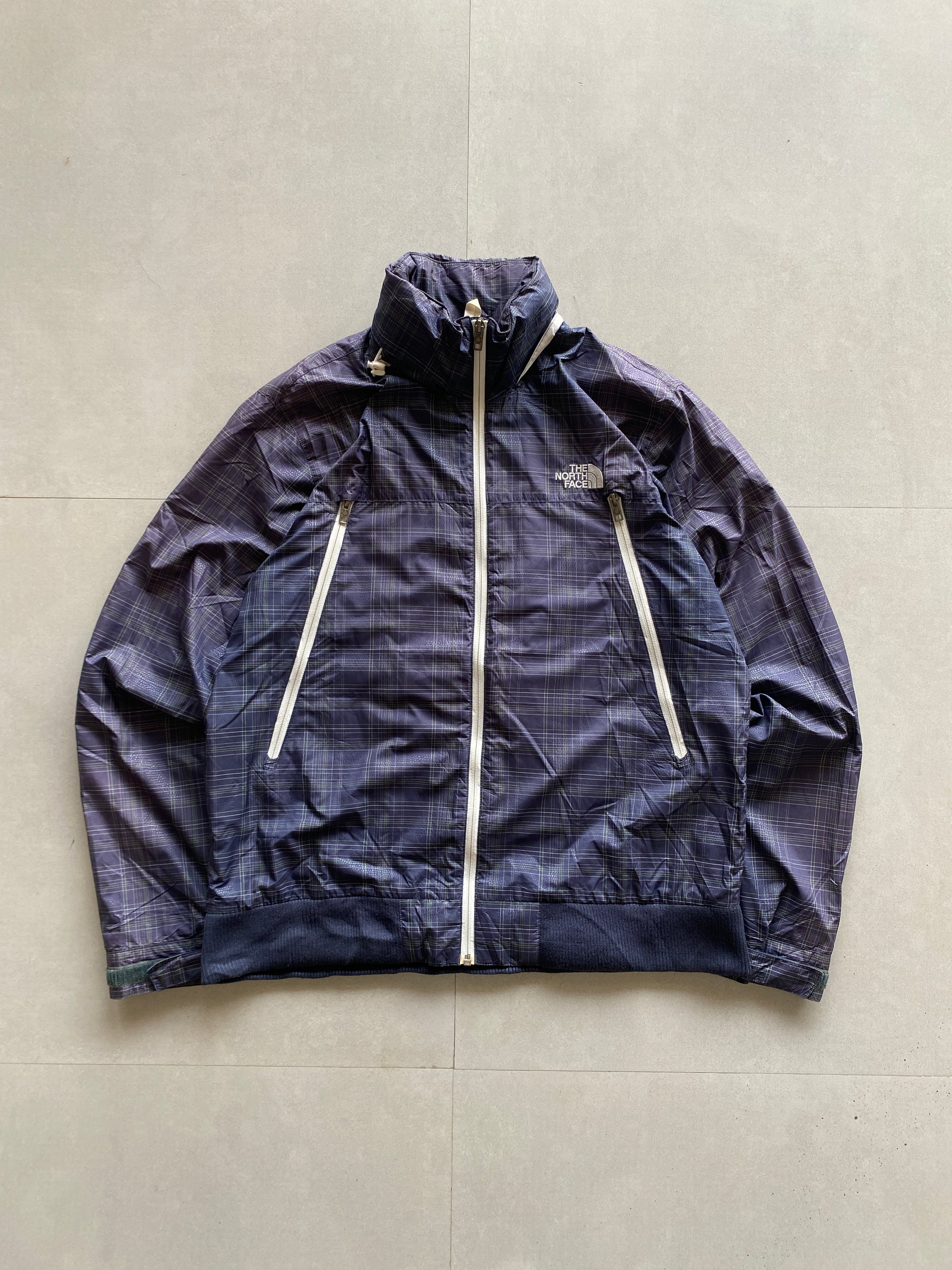 NORTH FACE HOODED JACKET - L