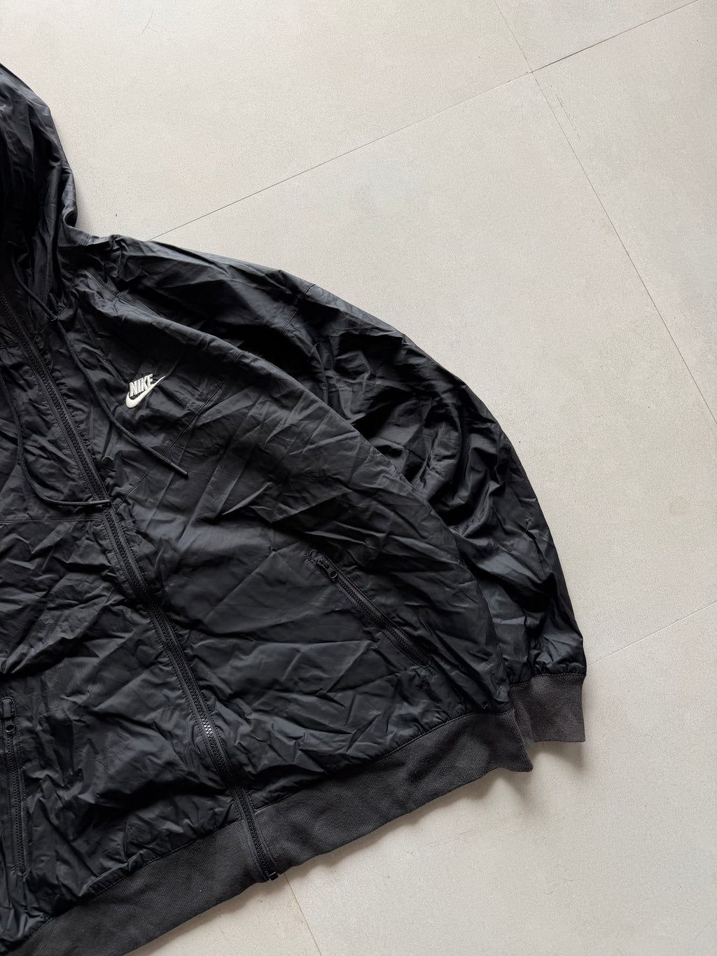 VINTAGE NIKE HOODED JACKET - XL