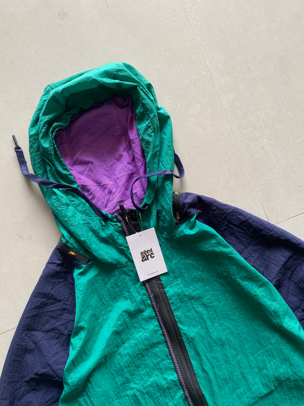 VINTAGE NIKE BIG LOGO JACKET - XXL