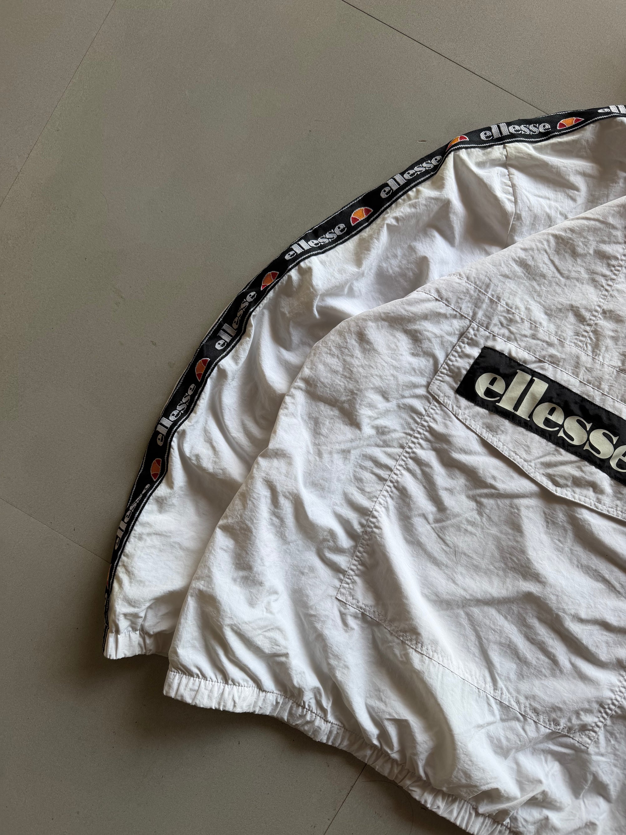 VINTAGE ELESSE HOODED JACKET - L