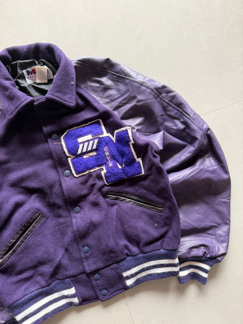 VINTAGE VARSITY JACKET - S