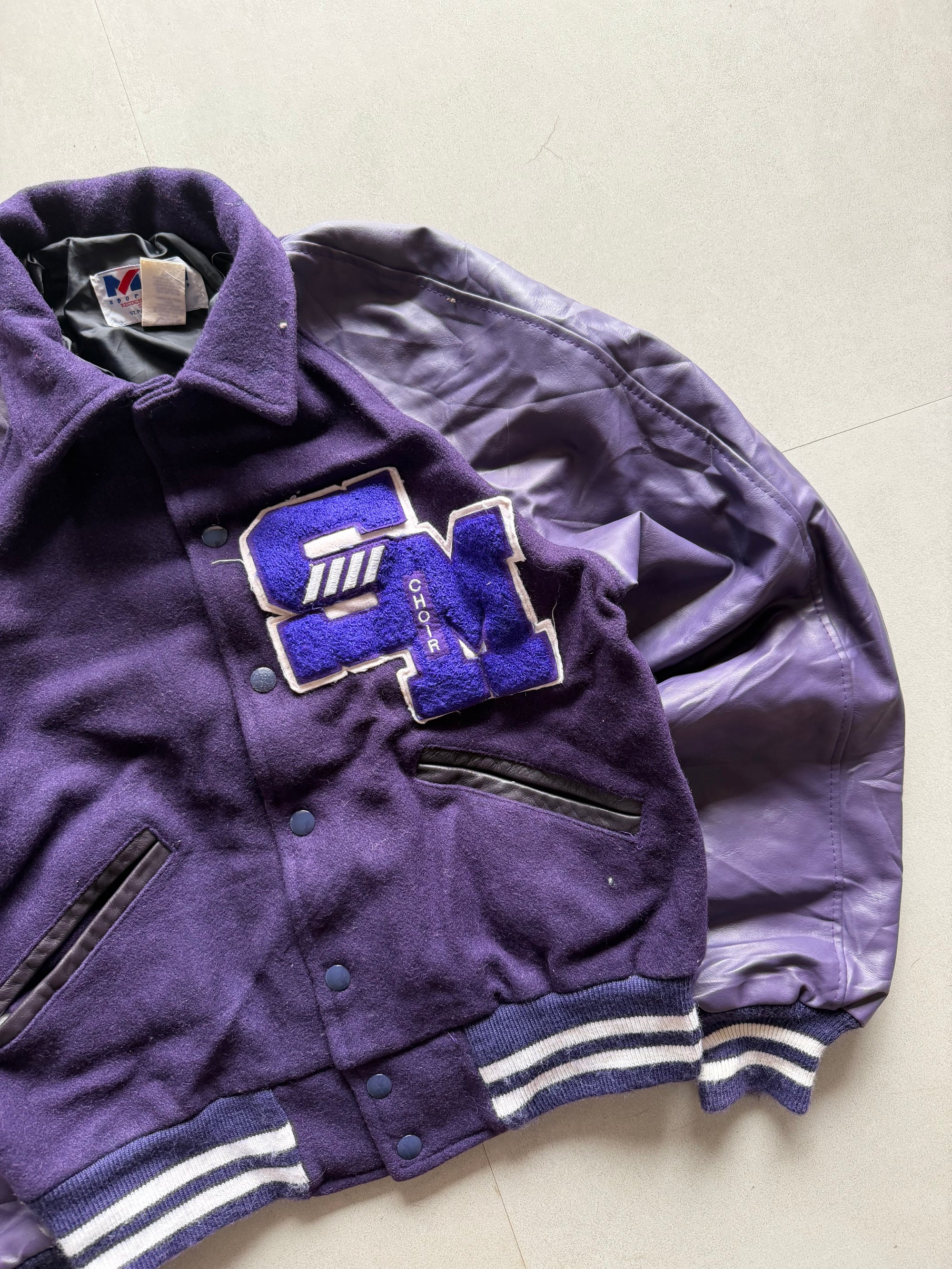 VINTAGE VARSITY JACKET - S