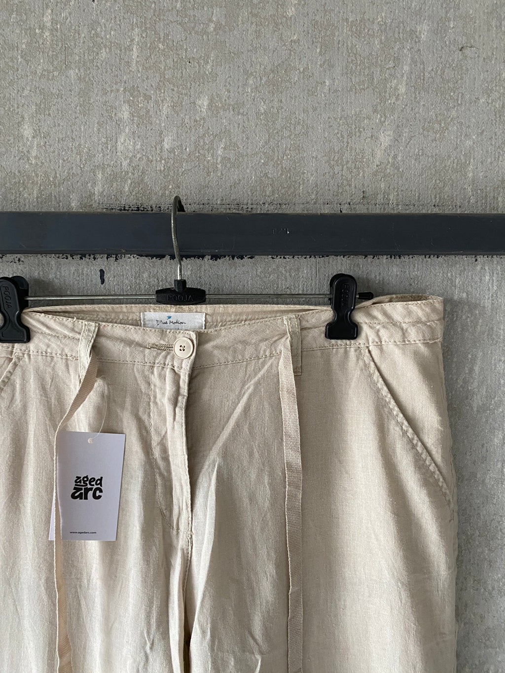 LINEN PANT - M