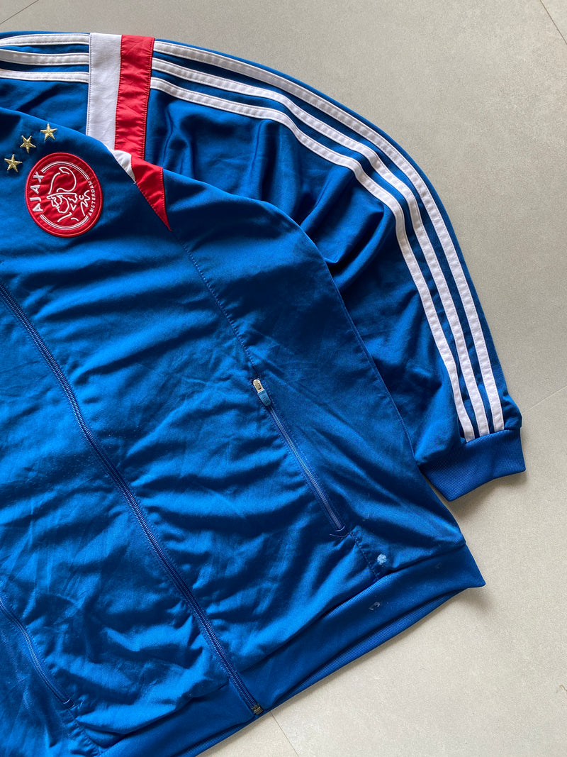 VINTAGE ADIDAS AJAX STRIPED JACKET - L