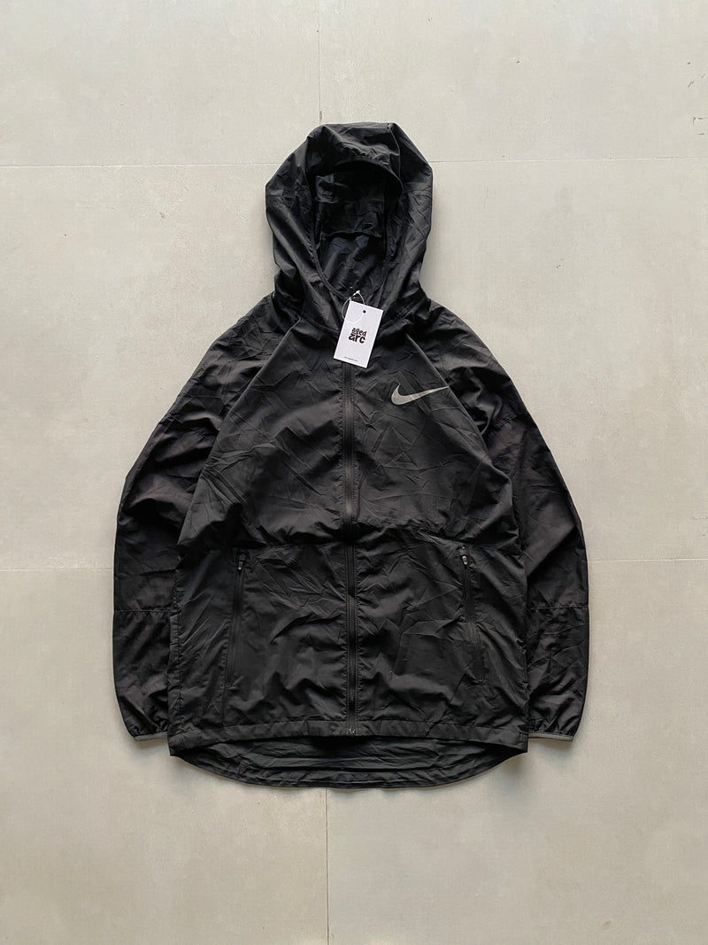 HOODED NIKE RUNNING JACKET - M
